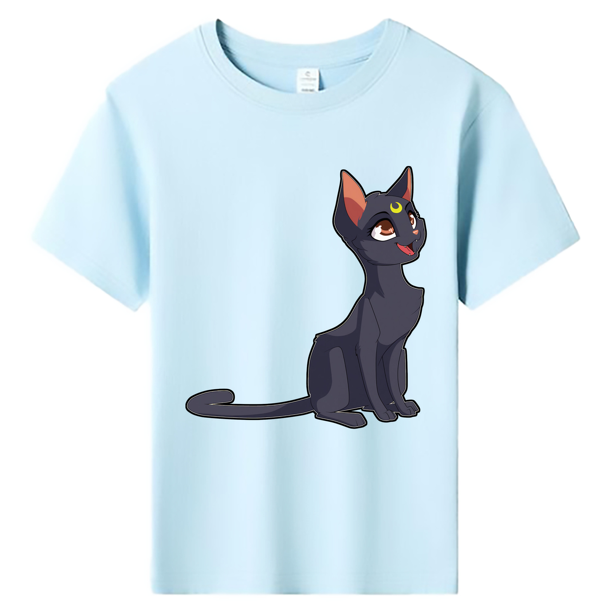 （画像用） 美少女戦士セーラームーン Sailor Moon 綿100％キッズTシャツ（フロントプリント）